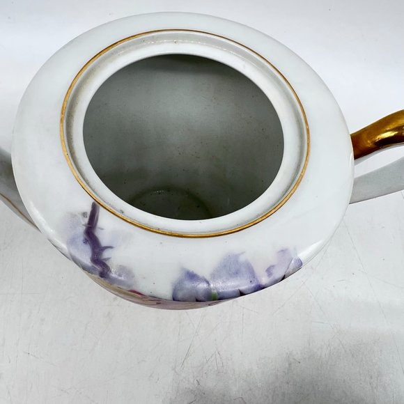 21 Pc Occupied Japan Tea Set Made 45-52 By Corona Large Floral Vintage Hand Pain - Picture 14 of 16